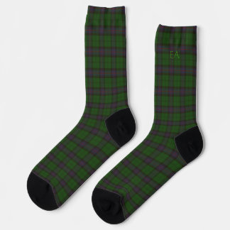 Calcetines Clan Oficial Armstrong Tartan con sus iniciales
