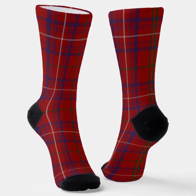 Calcetines Clan Rosa Tartan (Angular)