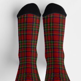 Calcetines Clan Stewart Scottish Royal Tartán