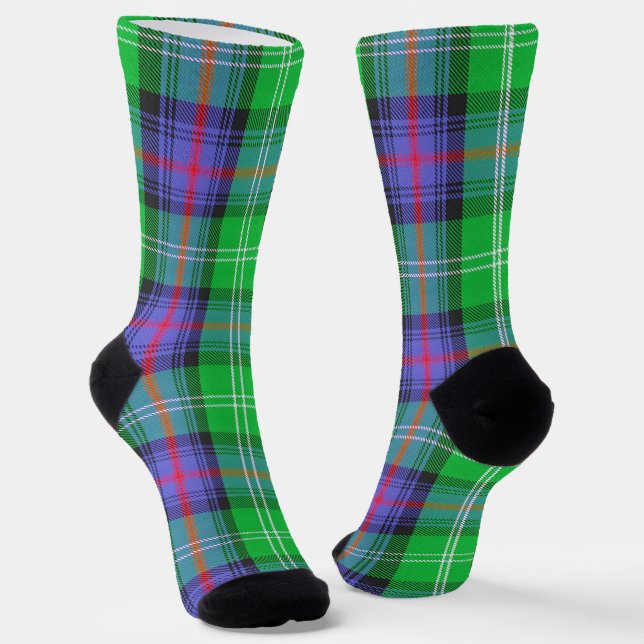 Calcetines Clan Sutherland Tartan Socks (Angular)