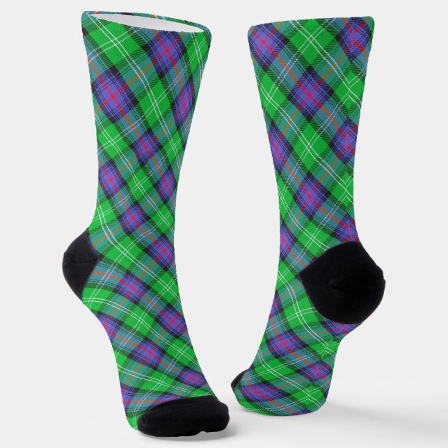 Calcetines Clan Sutherland Tartan Socks (Angular)