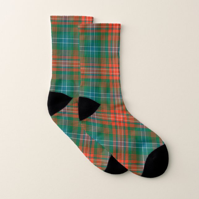 Calcetines Clan Wilson Plaid Socks (Par)