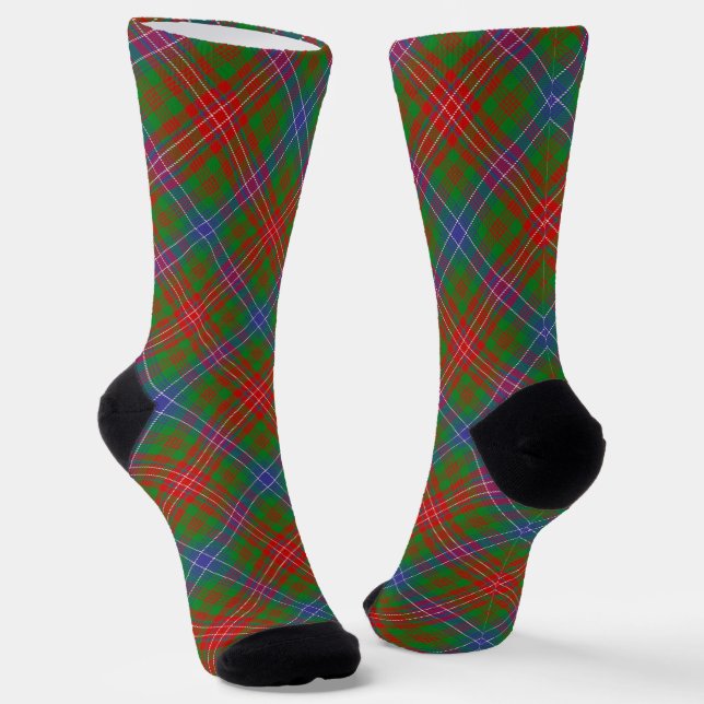 Calcetines Clan Wilson Tartan (Angular)