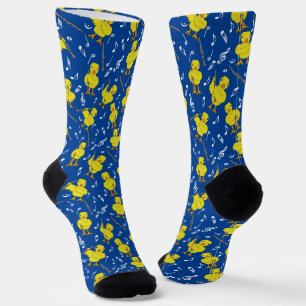 Calcetines Clarinet Chick Clarinets Music Notes Socks