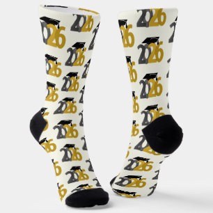 Calcetines Clase Gold y Silver de 2026 Graduación