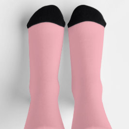 Calcetines Clásico zócalo rosa claro suave y elegante