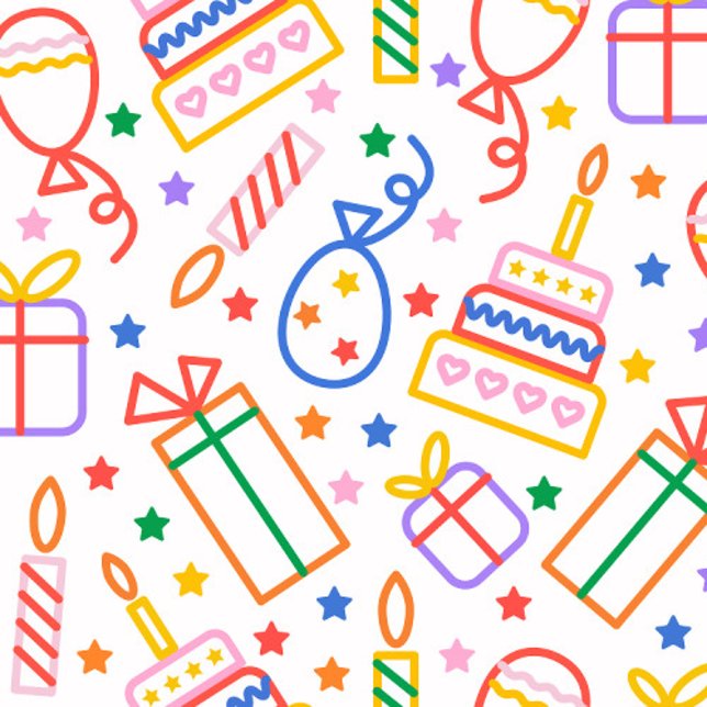 Calcetines Classic Birthday  (Happy Birthday Celebration Theme!)