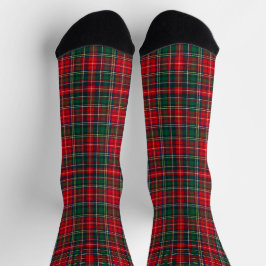 Calcetines Classic Tartan Plaid Christmas