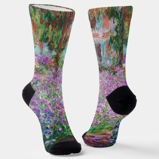 Calcetines Claude Monet - El jardín del artista en Giverny (Angular)
