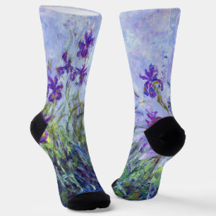 Calcetines Claude Monet - Lilac Irises / Iris Mauves