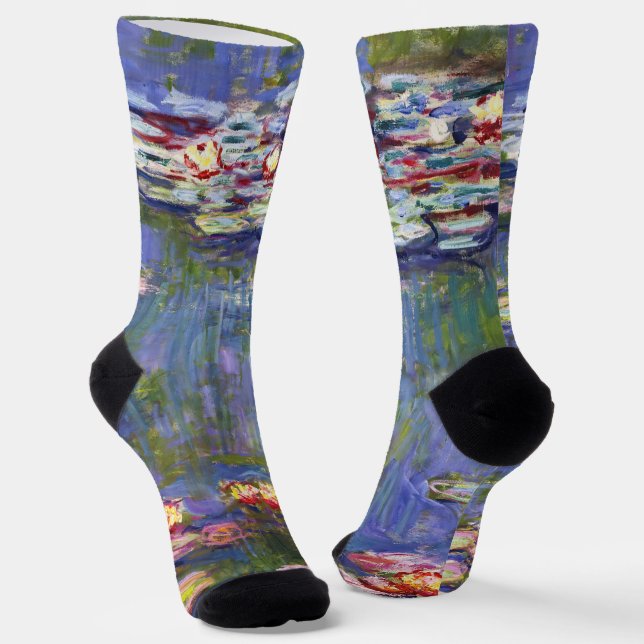 Calcetines Claude Monet - Lilies de agua / Nympheas (Angular)