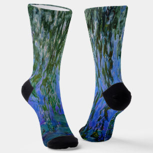 Calcetines Claude Monet - Lilis de agua con sauce lloroso