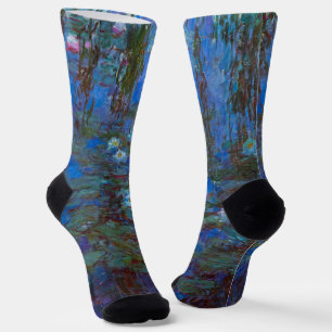 Calcetines Claude Monet - Nenúfares azules