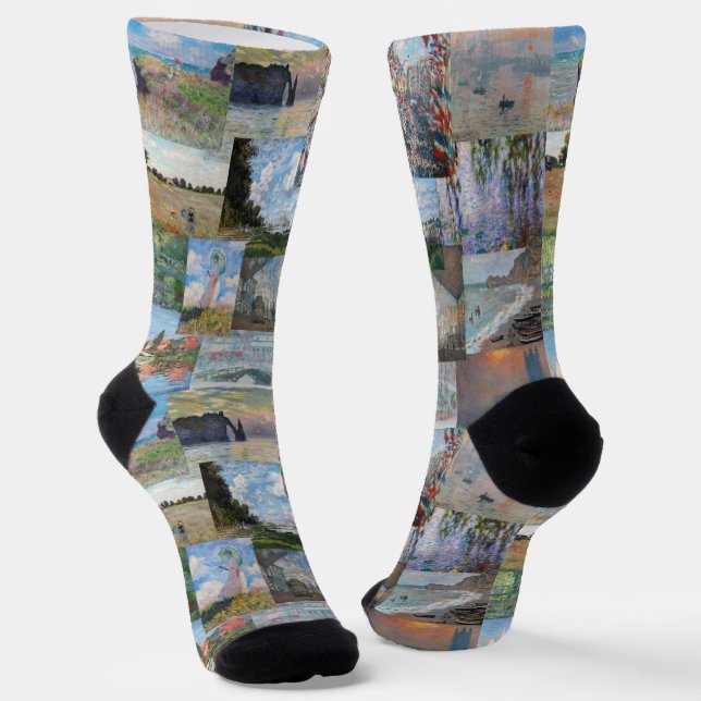 Calcetines Claude Monet - Patchwork (Angular)