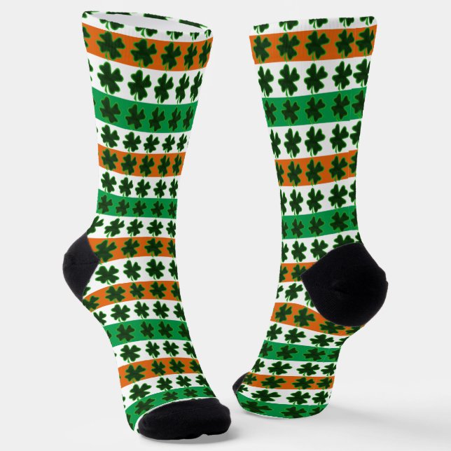 Calcetines Clover Irish Stripes St. Patrick (Angular)