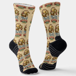 Calcetines Club de Caza de Gangas Vintage Cottagecore