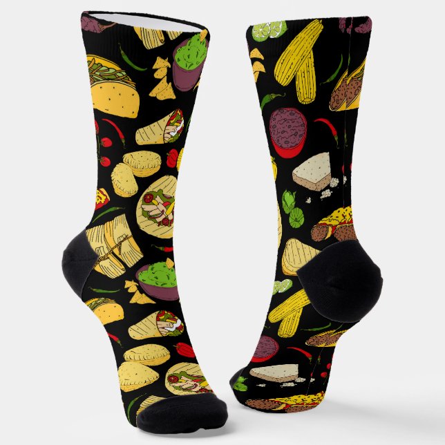 Calcetines Cocina Mexicana Cocina Cocina Patterada Chef (Angular)