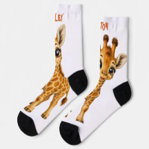 Colección de jirafa de bebé animal lindo activo 