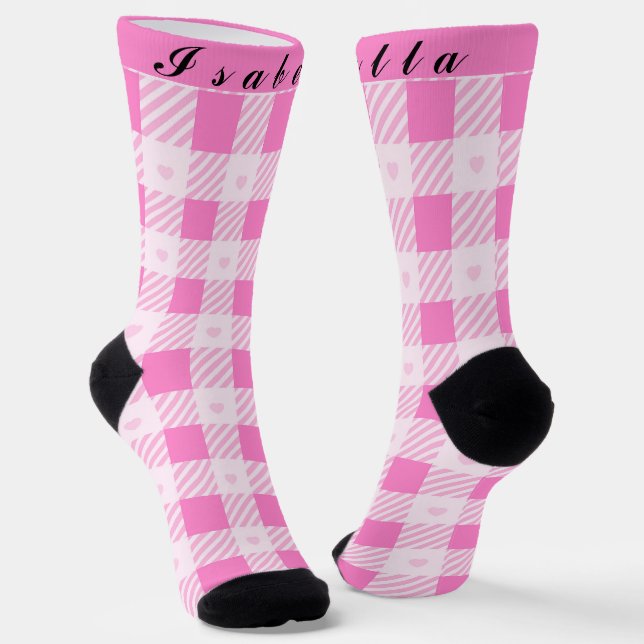 Calcetines Colección rosa moderno con mucho amor (Angular)