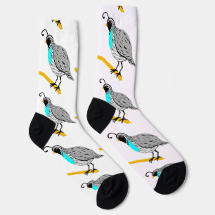 Calcetines Colín Bobwhite de Garganta Azul Thunder_Cove