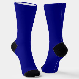 Calcetines Color sólido azul marino | Clásica | Elegante