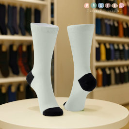 Calcetines Color Verde Musgo Sage Pastel Luz Suave Sólida