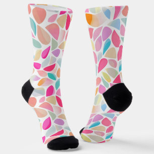 Calcetines Colores abstractos de mosaico