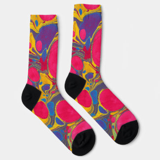 Calcetines Colorful Abstract Pattern Crew Sock