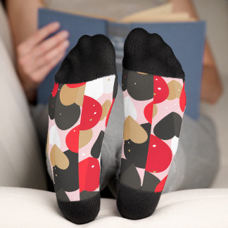 Calcetines Colorful Hearts Crew Socks