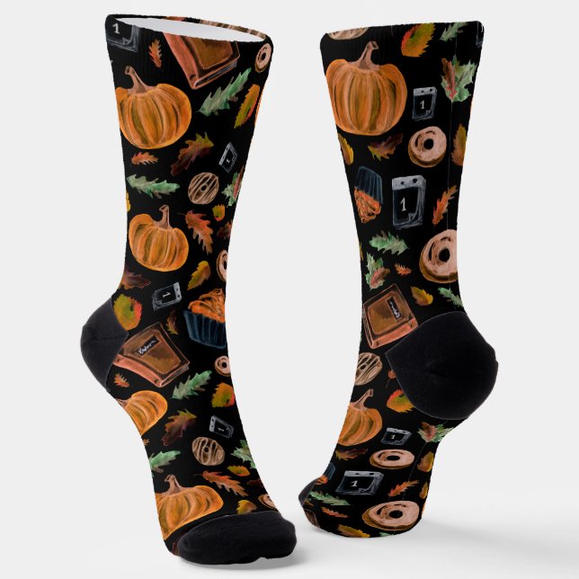 Calcetines Colorido regalo de vacaciones de moda de Halloween (Angular)