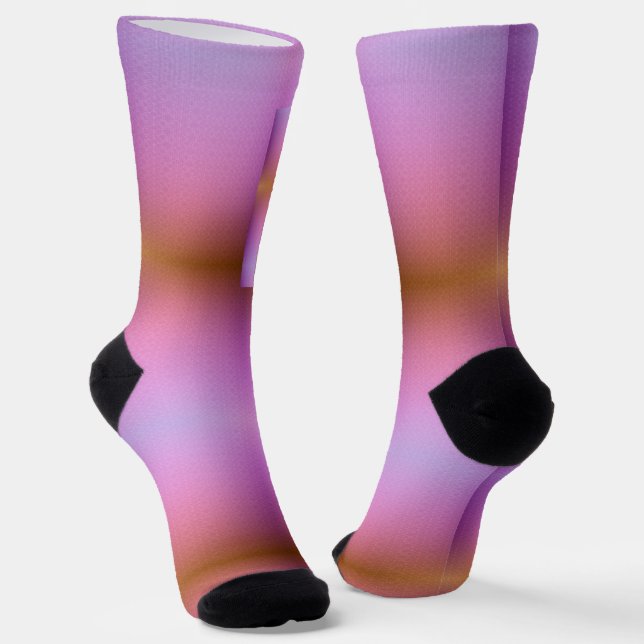 Calcetines coloridos con un diseño de gradiente  (Angular)