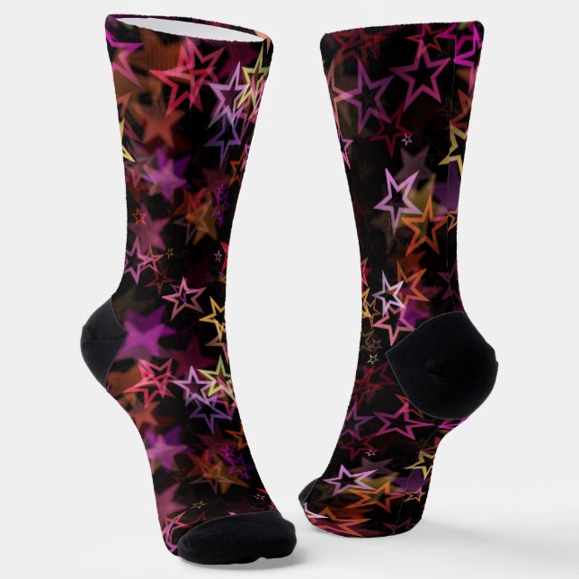 Calcetines Colorous Stars Dance Whimsically (Angular)