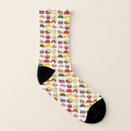 Calcetines Comida Soul Favoritos Cocina Del Sur