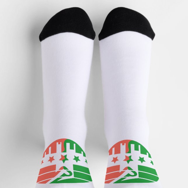 Calcetines Comprobar marca de unidad (Arriba)