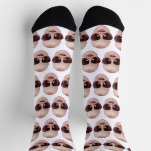 Calcetines con Caras Divertidas Personalizadas Fot