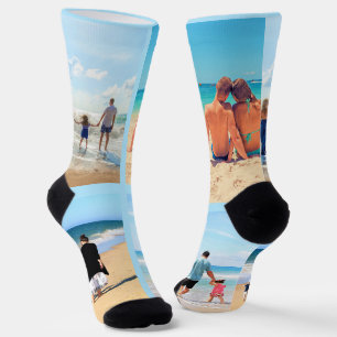 Calcetines con Collage de Fotos Personalizadas