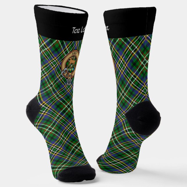 Calcetines con el emblema del Clan Scott sobre Tar (Angular)