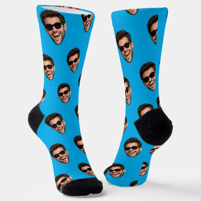 Calcetines con foto de cara divertida personalizad (Angular)