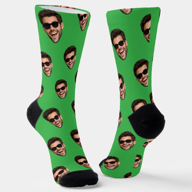 Calcetines con foto de cara divertida personalizad (Angular)