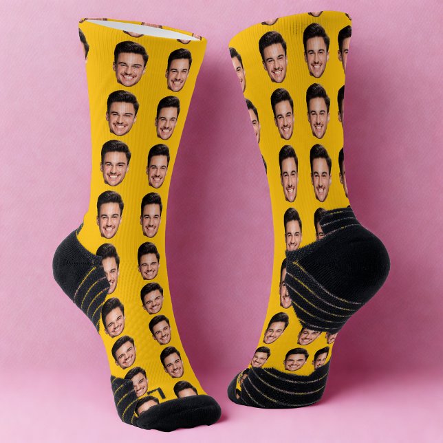 Calcetines con Foto de Cara Personalizados (Subido por el creador)