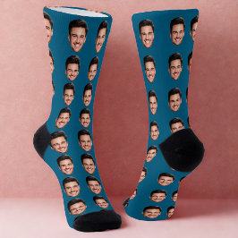 Calcetines con Foto de Cara Personalizados