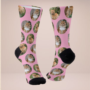 Calcetines con foto de gato Cute Pet 2