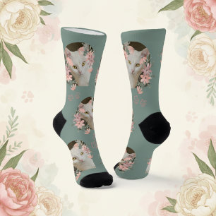 Calcetines con Foto de tu Mascota Gato