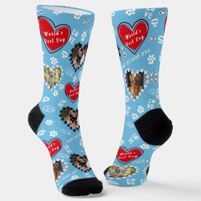 Calcetines con Fotos Personalizadas de Perros | Ca (Angular)