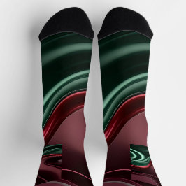 Calcetines con gráfico abstracto elegante