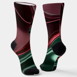 Calcetines con gráfico abstracto elegante