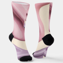 Calcetines con gráfico abstracto elegante