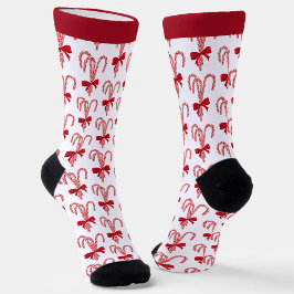 Calcetines con impresión total de caramelo de ment