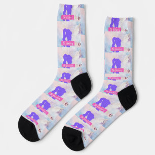 Calcetines con patrón de arquetipo visionario – Tr