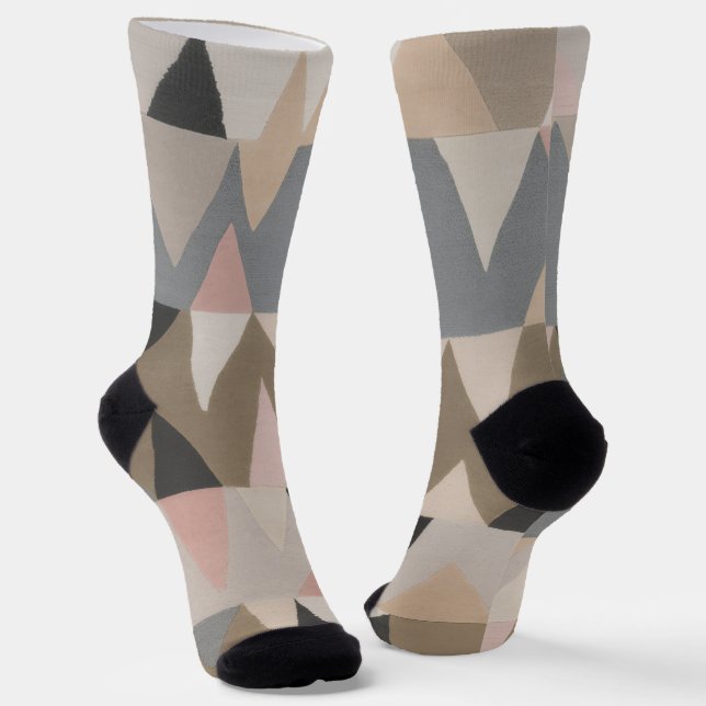 Calcetines con Patrón de Color de Moda (Angular)